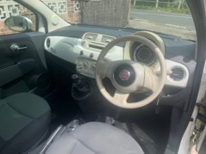 2012 Fiat 500c 0.9 Twinair Lounge Convertible 2dr Petrol Manual Euro 5 (s/s) (85 Bhp) in White — image 4