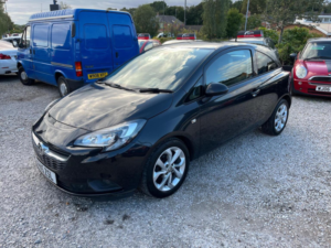2015 Vauxhall Corsa 1.4i Ecoflex Excite Euro 6 3dr (a/c) in Black — image 5