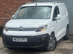 2020 Citroen Berlingo 1.6 Bluehdi 1000 Driver M Swb Euro 6 (s/s) 5dr in White — image 2