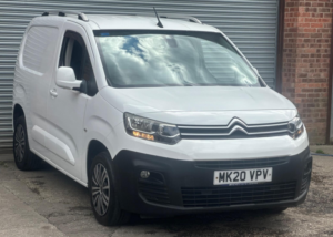 2020 Citroen Berlingo 1.6 Bluehdi 1000 Driver M Swb Euro 6 (s/s) 5dr in White — image 3