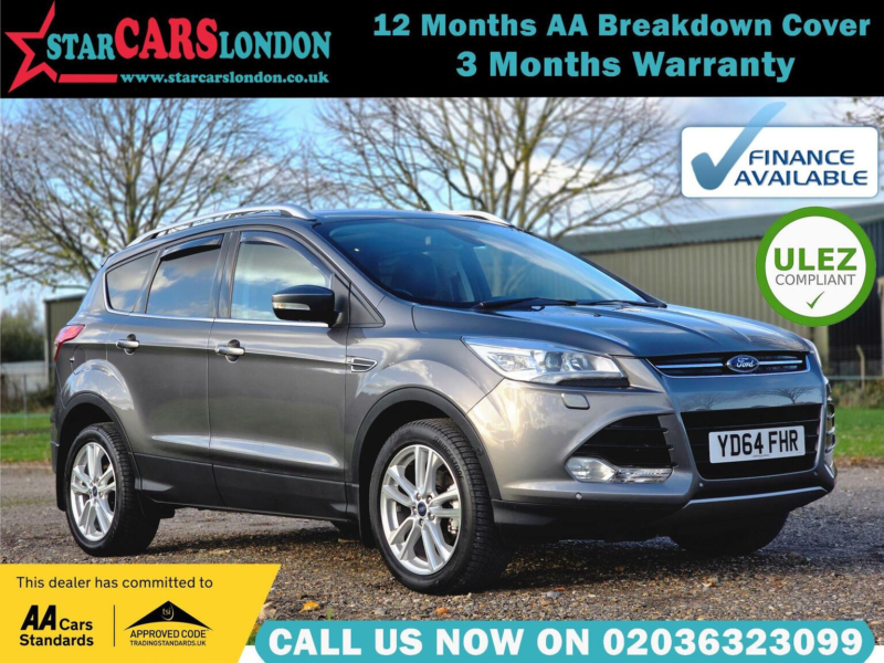 2014 Ford Kuga 1.6t Ecoboost Titanium X 2WD Euro 5 (s/s) 5dr in Grey — image 1