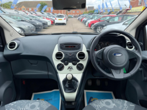 2014 Ford Ka 1.2 Studio Euro 6 (s/s) 3dr in Black — image 2