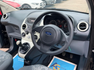 2014 Ford Ka 1.2 Studio Euro 6 (s/s) 3dr in Black — image 3