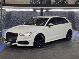 2014 Audi S3 2.0 Tfsi Sportback Quattro Euro 6 (s/s) 5dr in White — image 3