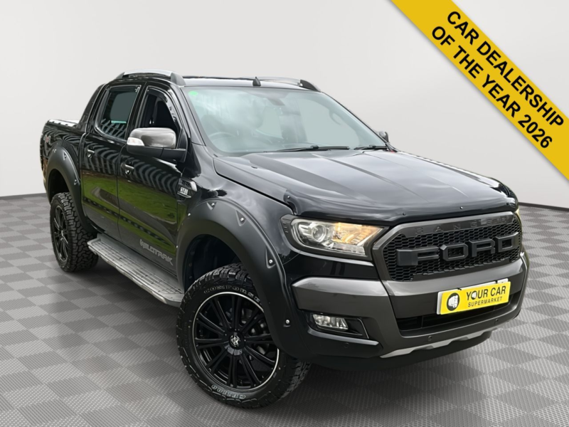 2017 Ford Ranger 3.2 Tdci Wildtrak Pickup Double Cab 4dr Diesel Auto 4WD Euro 5 (200 Ps) in Black — image 1