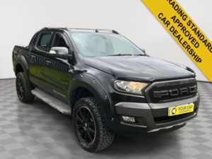 2017 Ford Ranger 3.2 Tdci Wildtrak Pickup Double Cab 4dr Diesel Auto 4WD Euro 5 (200 Ps) in Black — image 2