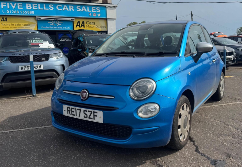 2017 Fiat 500 1.2 Mirror Euro 6 (s/s) 3dr in Blue — image 1