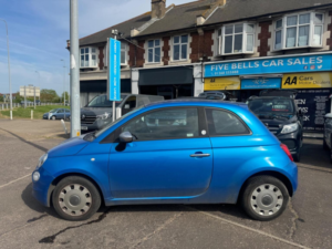 2017 Fiat 500 1.2 Mirror Euro 6 (s/s) 3dr in Blue — image 2