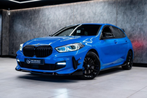2021 BMW 1 Series 1.5 118i M Sport (lcp) Dct Euro 6 (s/s) 5dr in Blue — image 4