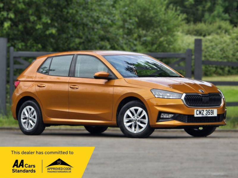 2023 Skoda Fabia 1.0 Tsi Se Comfort Hatchback 5dr Petrol DSG Euro 6 (s/s) (110 Ps) in Orange — image 1