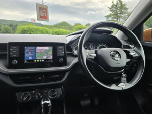 2023 Skoda Fabia 1.0 Tsi Se Comfort Hatchback 5dr Petrol DSG Euro 6 (s/s) (110 Ps) in Orange — image 2
