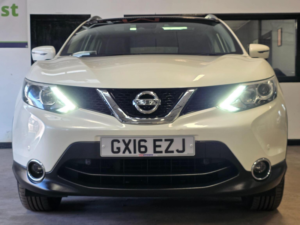 2016 Nissan Qashqai 1.5 Dci N-Tec+ 2WD Euro 6 (s/s) 5dr in White — image 4