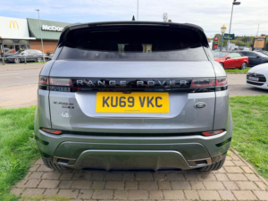 2019 Land Rover Range Rover Evoque 2.0 D240 R-Dynamic Se Auto 4WD Euro 6 (s/s) 5dr in Grey — image 6