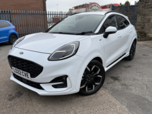 2022 Ford Puma 1.0 Puma St-Line X 5 Door 1.0l Ecoboost 155ps Mhev Fwd 6 Speed Manual in White — image 2