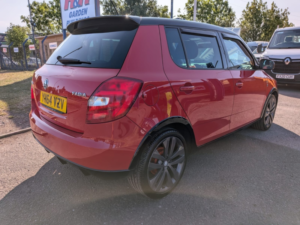 2014 Skoda Fabia 1.6 Tdi Monte Carlo in Red — image 4
