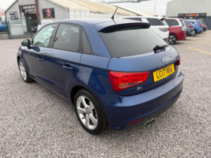 2017 Audi A1 1.4 Tfsi Sport Sportback S Tronic Euro 6 (s/s) 5dr in Blue — image 5