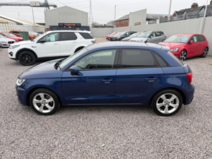 2017 Audi A1 1.4 Tfsi Sport Sportback S Tronic Euro 6 (s/s) 5dr in Blue — image 6