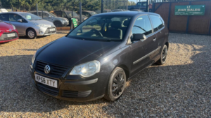 2008 Volkswagen Polo 1.2 E 3dr in Black — image 2