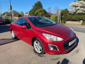 2011 Peugeot 308 Cc Convertible 2.0 Hdi Active 2 Door in Red — image 4