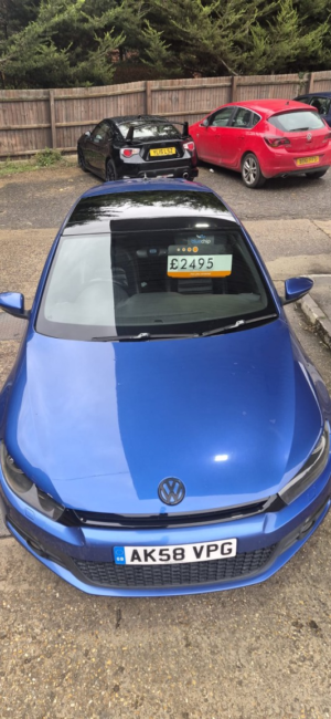 2008 Volkswagen Scirocco 2.0 Tsi Gt in Blue — image 3