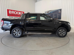 2022 Ford Ranger 2.0 Ecoblue Wildtrak Auto 4WD Euro 6 (s/s) 4dr in Black — image 3