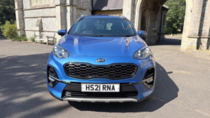 2021 Kia Sportage 1.6 T-Gdi Gt-Line Dct AWD Euro 6 (s/s) 5dr in Blue — image 2