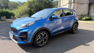 2021 Kia Sportage 1.6 T-Gdi Gt-Line Dct AWD Euro 6 (s/s) 5dr in Blue — image 3