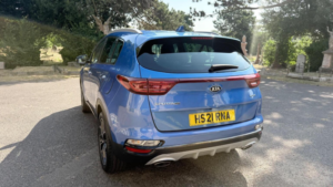 2021 Kia Sportage 1.6 T-Gdi Gt-Line Dct AWD Euro 6 (s/s) 5dr in Blue — image 4