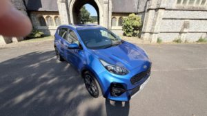 2021 Kia Sportage 1.6 T-Gdi Gt-Line Dct AWD Euro 6 (s/s) 5dr in Blue — image 5