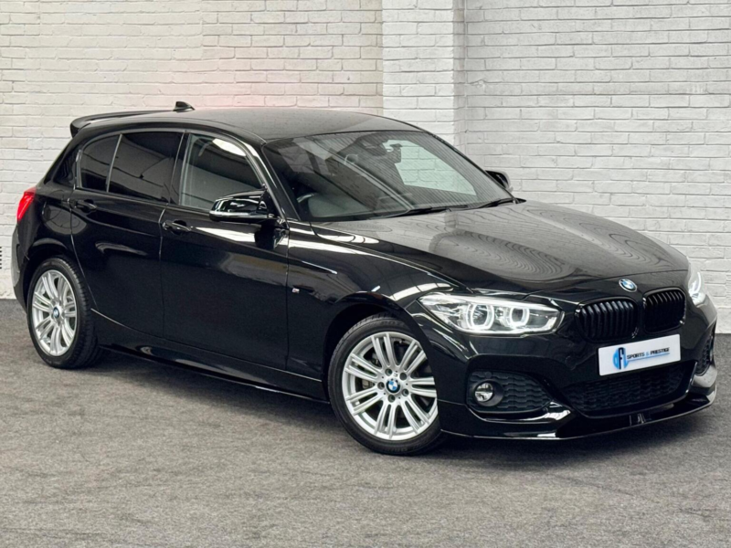 2017 BMW 1 Series 2.0 118d M Sport Auto Euro 6 (s/s) 5dr in Black — image 1