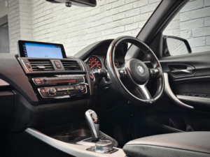 2017 BMW 1 Series 2.0 118d M Sport Auto Euro 6 (s/s) 5dr in Black — image 3