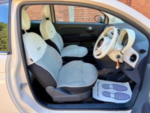 2015 Fiat 500 1.2 Lounge Euro 6 (s/s) 3dr in Brown — image 3