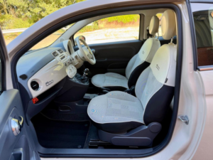 2015 Fiat 500 1.2 Lounge Euro 6 (s/s) 3dr in Brown — image 5