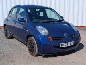 2004 Nissan Micra 1.2 16v Se in Blue — image 3