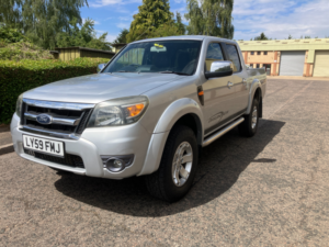 2009 Ford Ranger 2.5 Tdci Xlt Pickup 4dr Diesel Manual 4x4 (255 G/km, 140 Bhp) in Silver — image 3