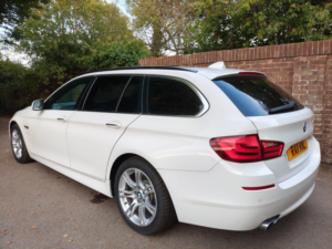 2011 BMW 5 Series 6cyl 2.5 N52 Auto 5 Door Estate in White — image 6