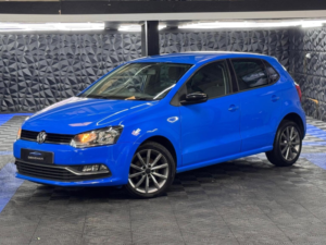 2015 Volkswagen Polo 1.0 Bluemotion Tech Se Design Euro 6 (s/s) 5dr in Blue — image 3