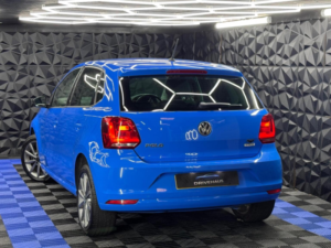 2015 Volkswagen Polo 1.0 Bluemotion Tech Se Design Euro 6 (s/s) 5dr in Blue — image 4