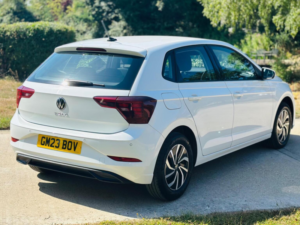 2023 Volkswagen Polo 1.0 Tsi Life DSG Euro 6 (s/s) 5dr in White — image 3