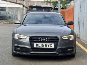 2015 Audi A5 2.0 Tdi Black Edition S Tronic Quattro Euro 5 (s/s) 2dr in Grey — image 4