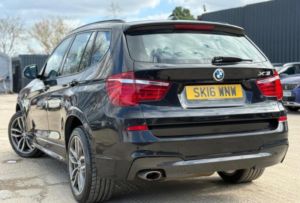 2016 BMW X3 2.0 20d M Sport Auto Xdrive Euro 6 (s/s) 5dr in Black — image 3