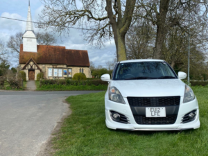 2012 Suzuki Swift 1.6 Sport Auto in White — image 2