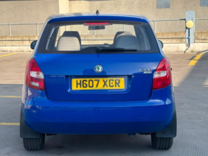 2007 Skoda Fabia 1.2 Htp 6v 1 5dr in Blue — image 4