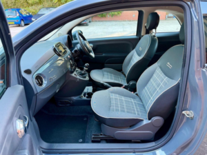 2015 Fiat 500 1.2 Lounge Euro 6 (s/s) 3dr in Grey — image 6