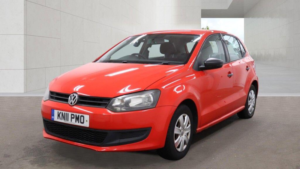 2011 Volkswagen Polo 1.2 S Euro 5 5dr (a/c) in Red — image 3
