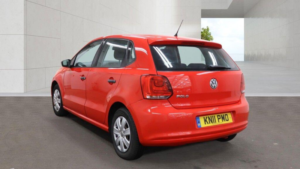 2011 Volkswagen Polo 1.2 S Euro 5 5dr (a/c) in Red — image 4