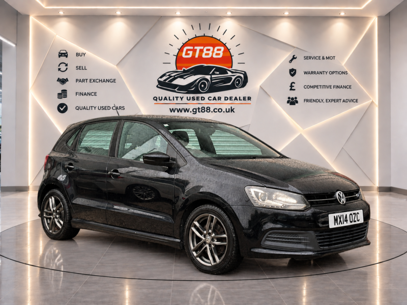 2014 Volkswagen Polo 2014 Volkswagen Polo DSG Automatic, 1.4 Tsi Bluemotion Tech Act Bluegt Hatchback, Special Edition in Black — image 1