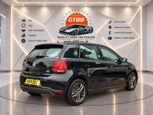2014 Volkswagen Polo 2014 Volkswagen Polo DSG Automatic, 1.4 Tsi Bluemotion Tech Act Bluegt Hatchback, Special Edition in Black — image 2