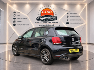 2014 Volkswagen Polo 2014 Volkswagen Polo DSG Automatic, 1.4 Tsi Bluemotion Tech Act Bluegt Hatchback, Special Edition in Black — image 4