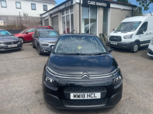 2018 Citroen C3 1.2 Puretech Feel Hatchback 5dr Petrol Manual Euro 6 (82 Ps) in Black — image 2